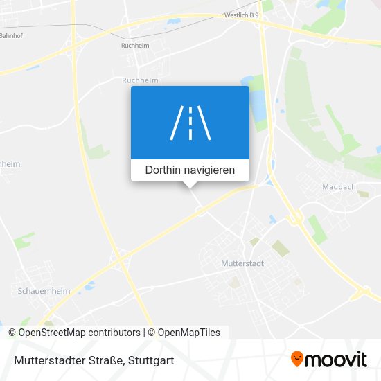 Mutterstadter Straße Karte