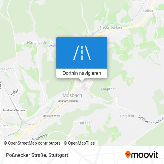 Pößnecker Straße Karte