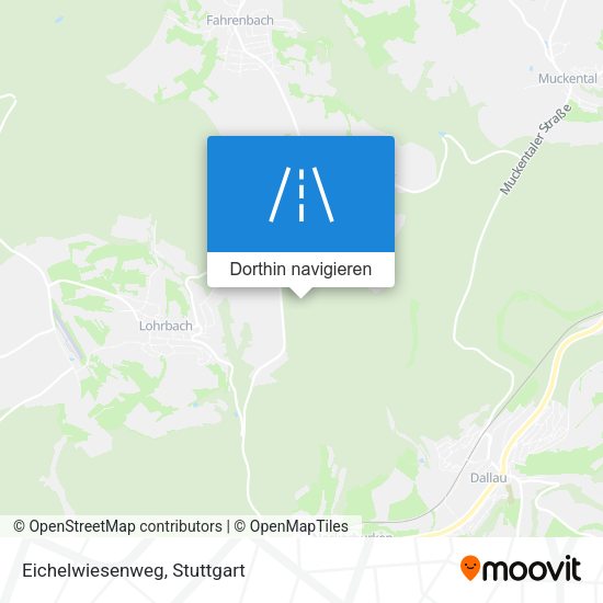 Eichelwiesenweg Karte