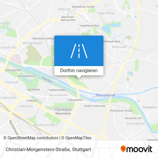 Christian-Morgenstern-Straße Karte