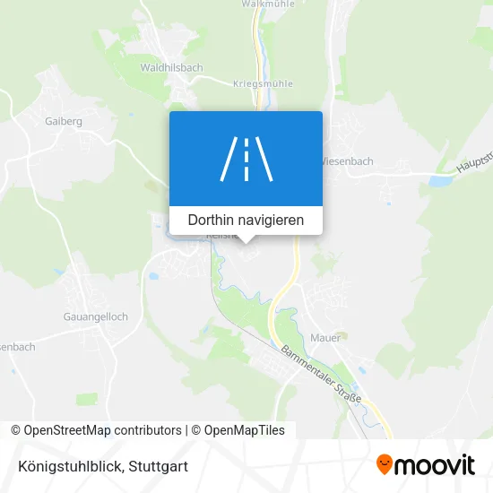 Königstuhlblick Karte