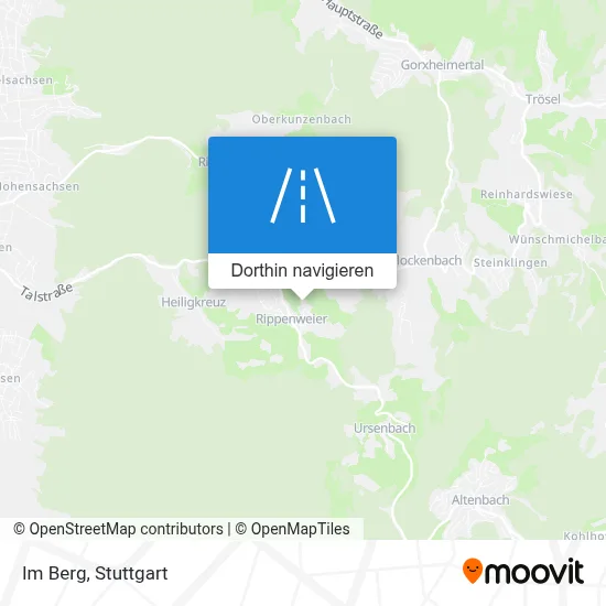 Im Berg Karte