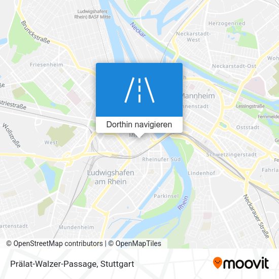 Prälat-Walzer-Passage Karte