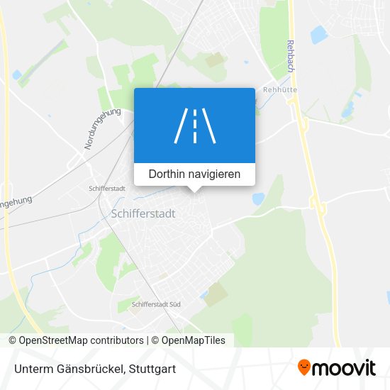 Unterm Gänsbrückel Karte