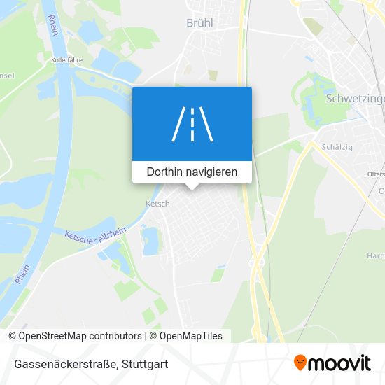Gassenäckerstraße Karte