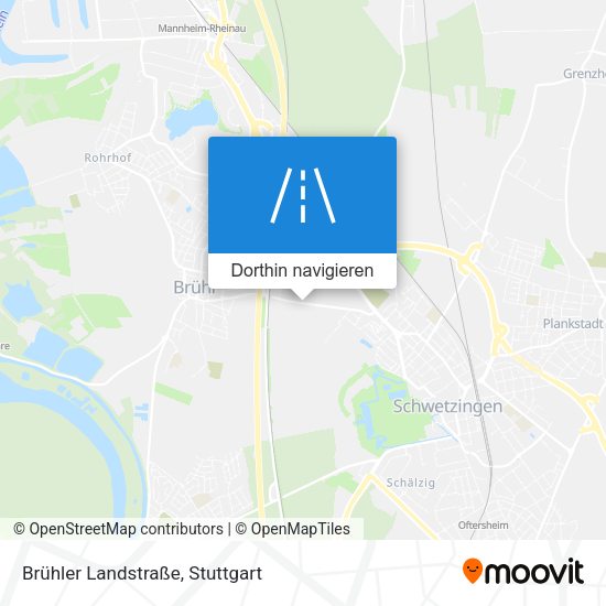 Brühler Landstraße Karte
