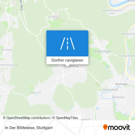 In Der Bildwiese Karte