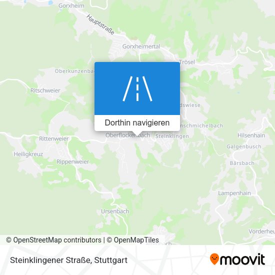 Steinklingener Straße Karte