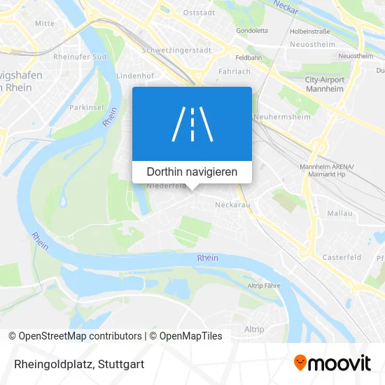 Rheingoldplatz Karte