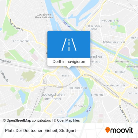 Platz Der Deutschen Einheit Karte