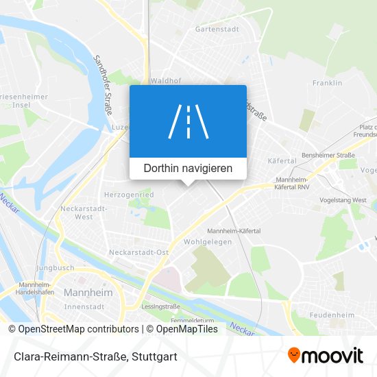 Clara-Reimann-Straße Karte