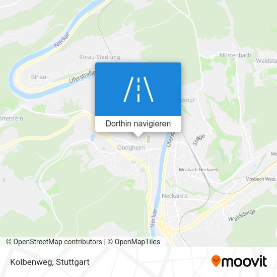 Kolbenweg Karte