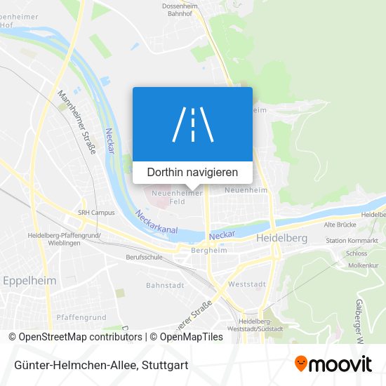 Günter-Helmchen-Allee Karte