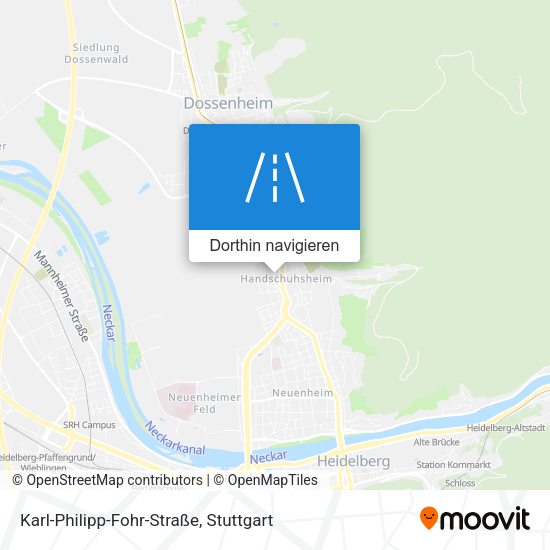Karl-Philipp-Fohr-Straße Karte