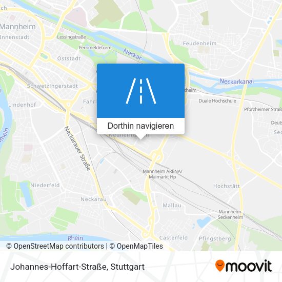 Johannes-Hoffart-Straße Karte