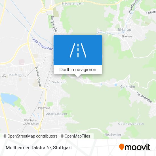 Müllheimer Talstraße Karte