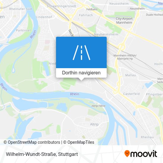 Wilhelm-Wundt-Straße Karte