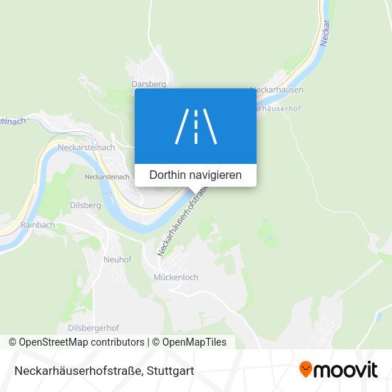 Neckarhäuserhofstraße Karte
