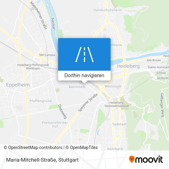 Maria-Mitchell-Straße Karte