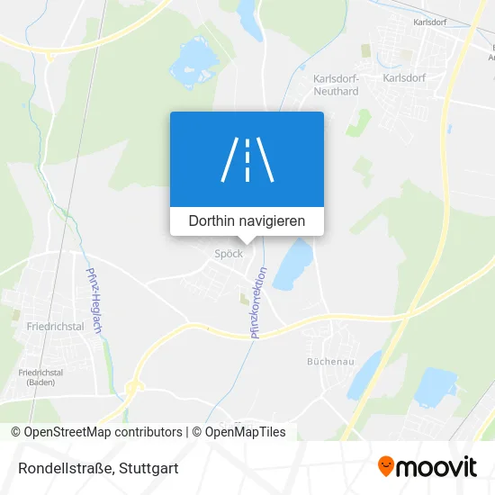Rondellstraße Karte