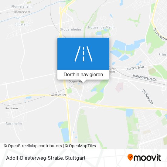 Adolf-Diesterweg-Straße Karte