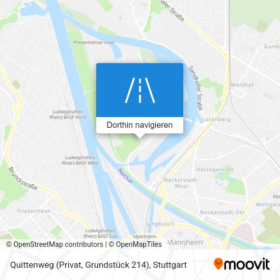 Quittenweg (Privat, Grundstück 214) Karte
