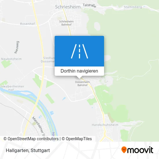 Hallgarten Karte