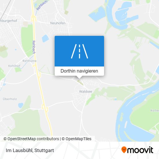 Im Lausbühl Karte