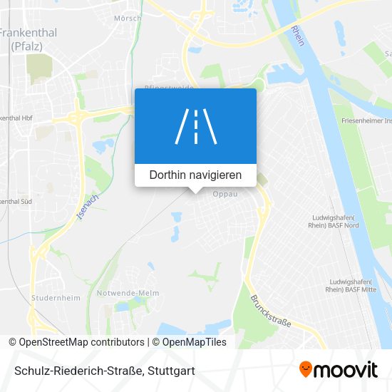 Schulz-Riederich-Straße Karte