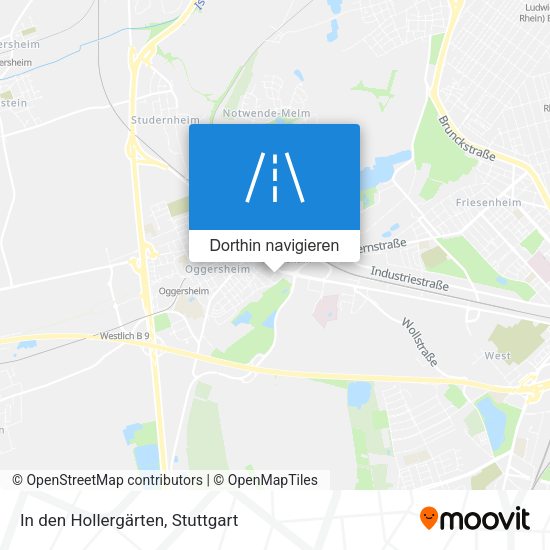 In den Hollergärten Karte