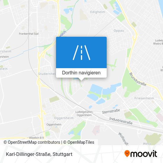Karl-Dillinger-Straße Karte