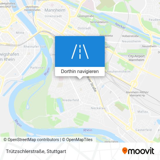 Trützschlerstraße Karte