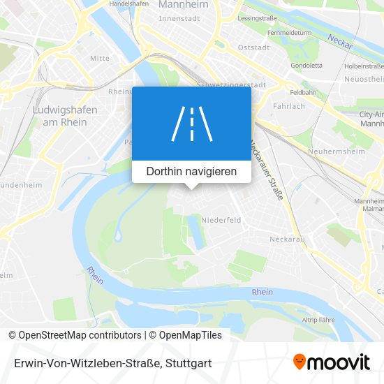 Erwin-Von-Witzleben-Straße Karte