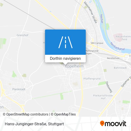 Hans-Junginger-Straße Karte