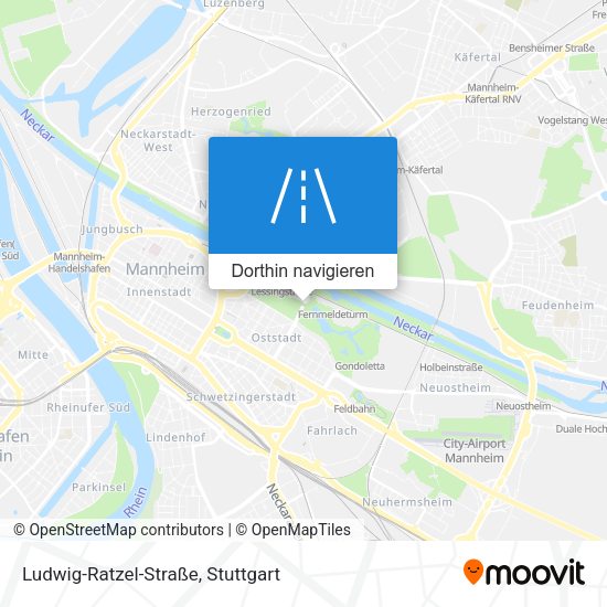 Ludwig-Ratzel-Straße Karte