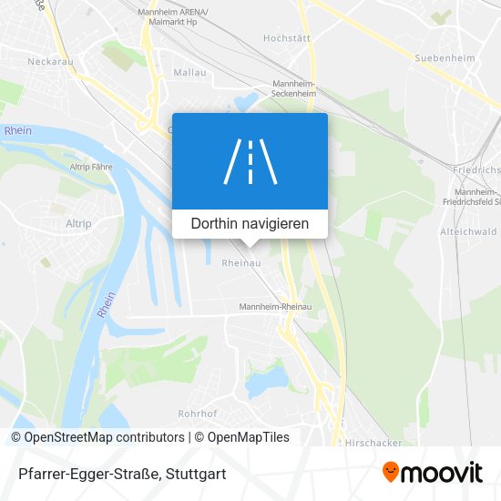 Pfarrer-Egger-Straße Karte