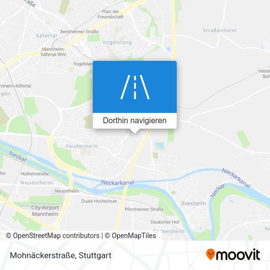 Mohnäckerstraße Karte