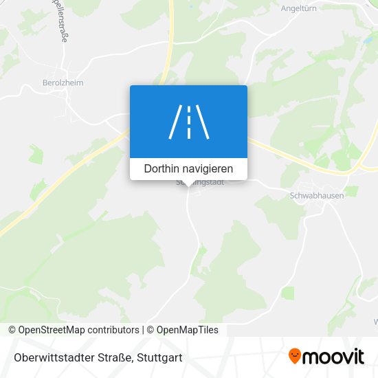 Oberwittstadter Straße Karte