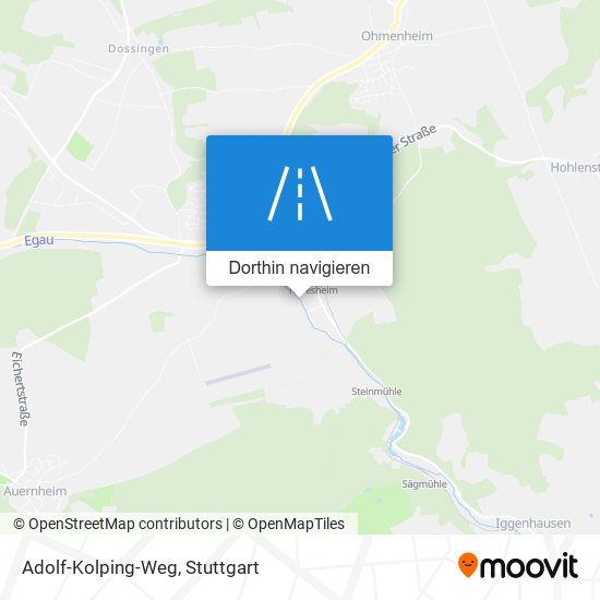 Adolf-Kolping-Weg Karte