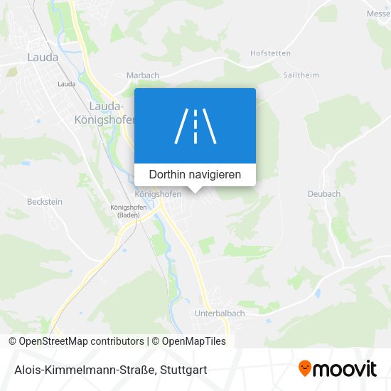 Alois-Kimmelmann-Straße Karte