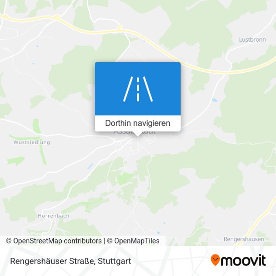 Rengershäuser Straße Karte