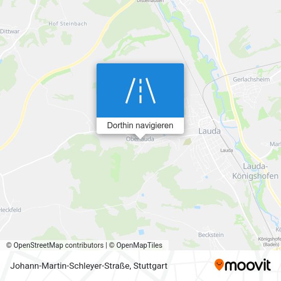 Johann-Martin-Schleyer-Straße Karte
