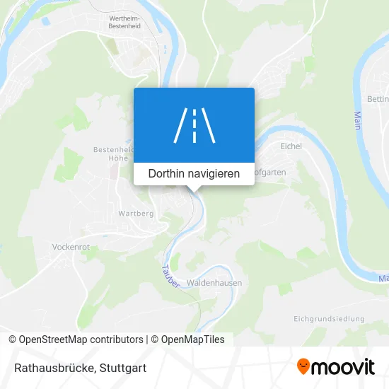 Rathausbrücke Karte