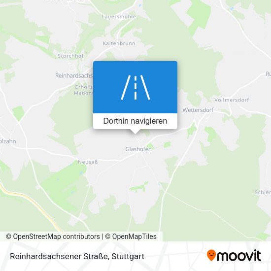 Reinhardsachsener Straße Karte