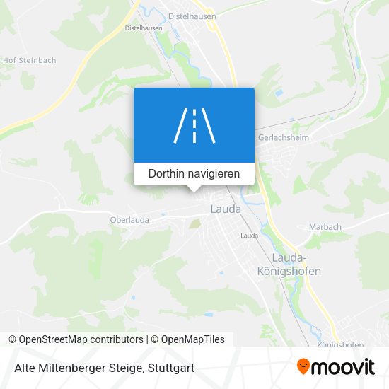 Alte Miltenberger Steige Karte