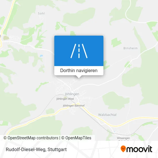 Rudolf-Diesel-Weg Karte