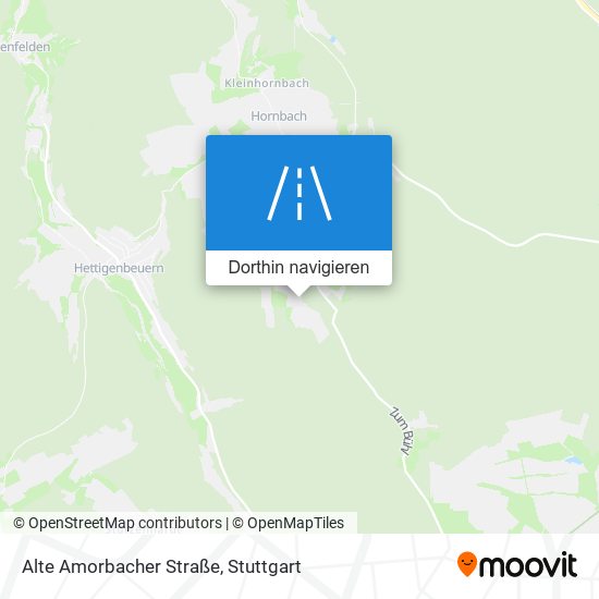 Alte Amorbacher Straße Karte