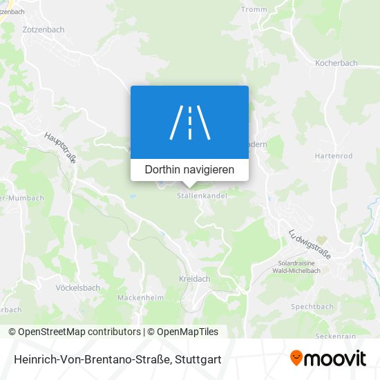 Heinrich-Von-Brentano-Straße Karte