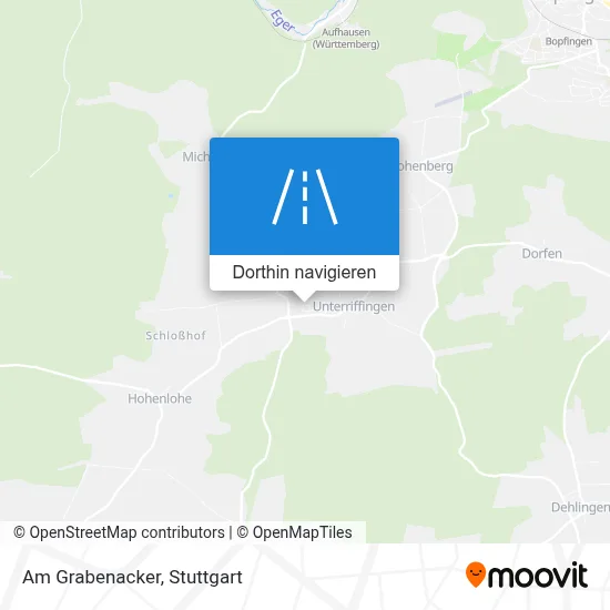 Am Grabenacker Karte