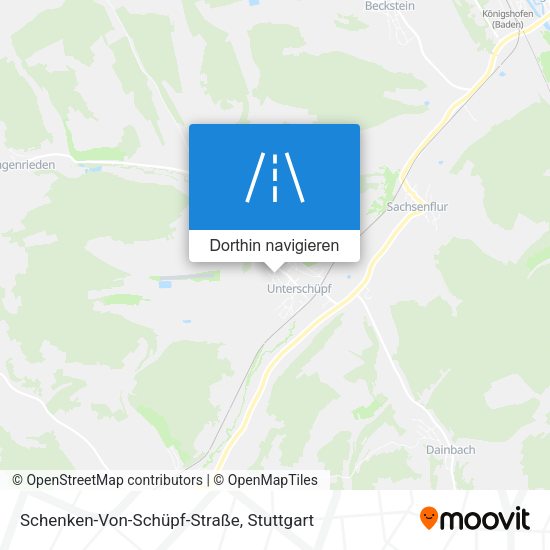 Schenken-Von-Schüpf-Straße Karte